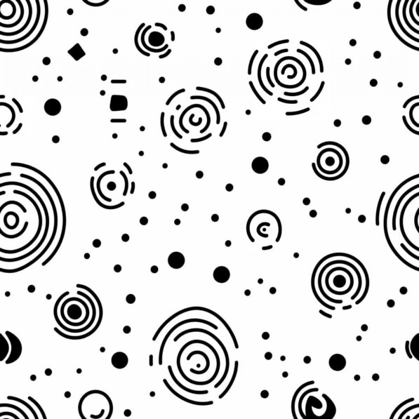 Download Abstract Black and White Circular Pattern Patterns Online ...