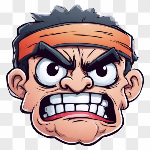 Cartoon Character Raging Download Angry Cartoon Character Face Cartoons Online - Creative Fabrica