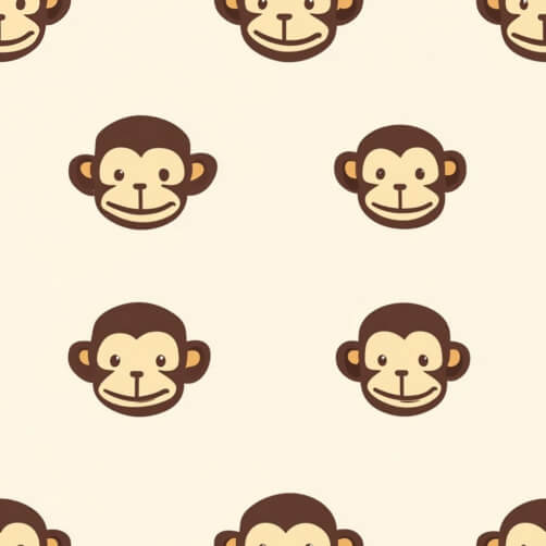 Monky Pattern Monkey Patterns - Download Seamless Monkey Patterns for Free - Creative ...