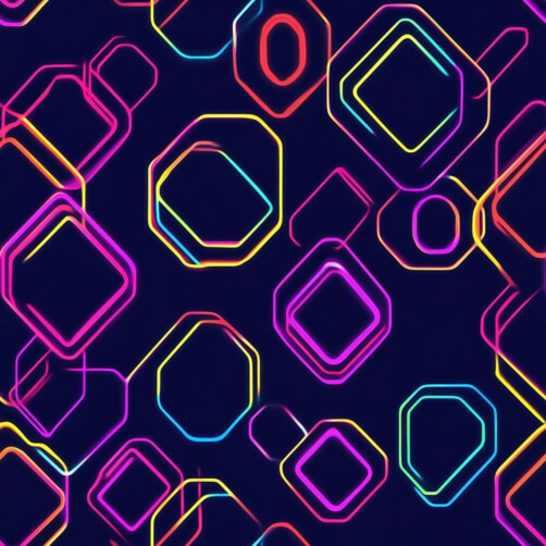 Vibrant Neon Abstract Geometric Pattern Vibrant Neon Abstract Geometric Pattern thumbnail