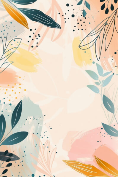 Download Colorful Abstract Botanical Design Backgrounds Online ...