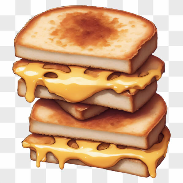 Download Stack of Grilled Cheese Sandwiches Cartoons Online - Creative ...