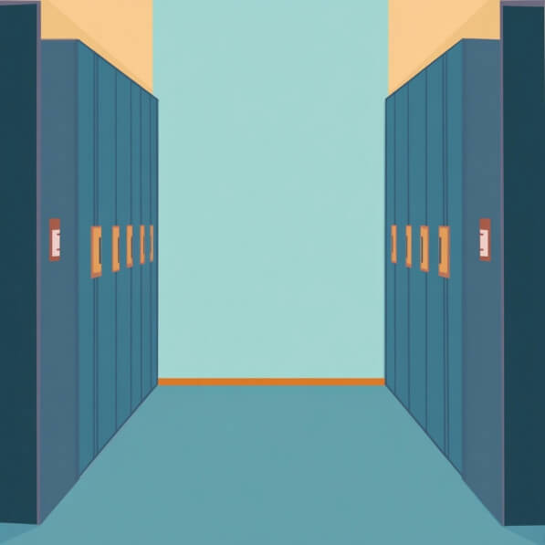 Student Locker Background Design Download Colorful School Lockers in Hallway Backgrounds Online ...