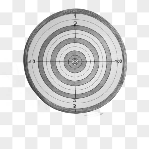 Download Monochromatic Target with Pencils Sketches Online - Creative ...