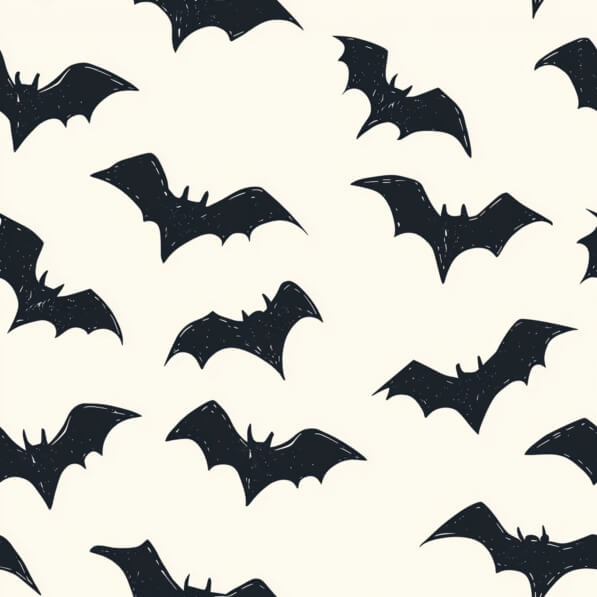 Download Pattern of Black Bats on Cream Background Patterns Online ...