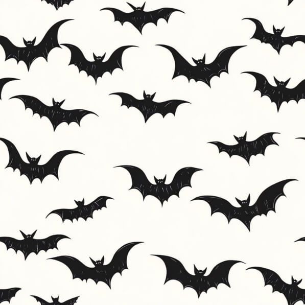 Pattern Design Bats Download Pattern of Bats on Cream Background Patterns Online - Creative ...