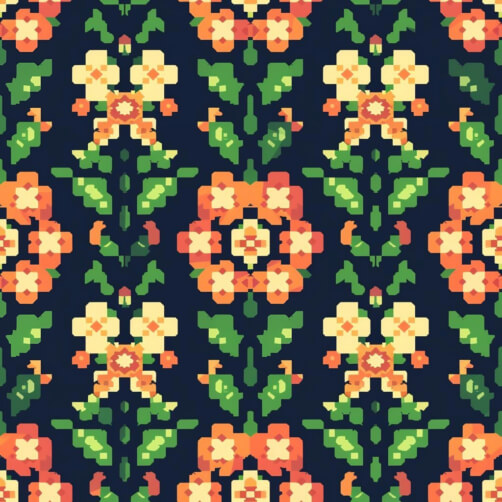 Pixel Art Patterns - Download Seamless Pixel Art Patterns for Free ...