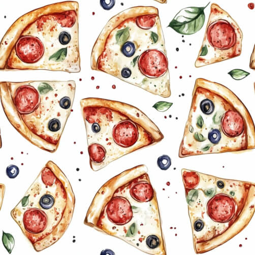 Pizza Patterns - Download Seamless Pizza Patterns for Free - Creative ...