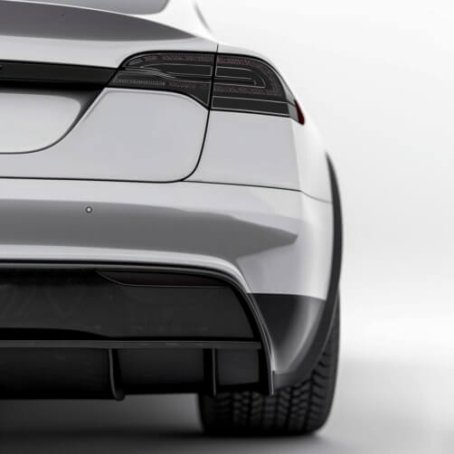 Download Sleek White Electric Car Rear View Mockups Online - Creative ...