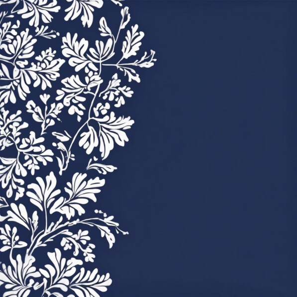 Download Floral Design on Navy Blue Background Backgrounds Online ...