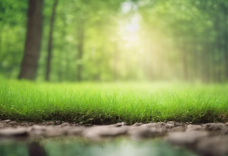 Orecchini Pendenti Adajio 'Paesaggio' - Verde E Blu Sovrapposizione - Fatti A Mano USA