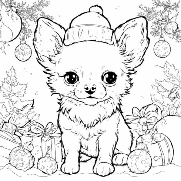 Free Chihuahua Coloring pages - Download Printable Chihuahua Coloring ...