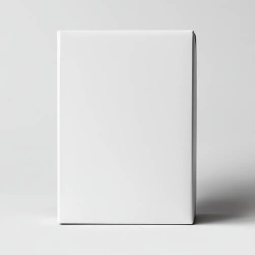 Download Plain White Box on Neutral Background Mockups Online ...