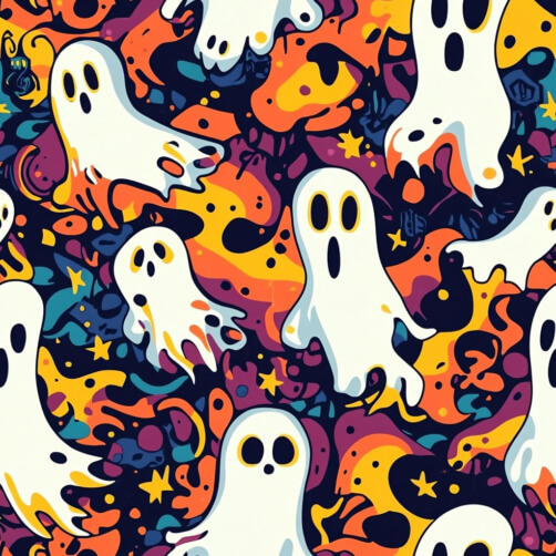 Playful Ghost Pattern Playful Ghost Pattern thumbnail