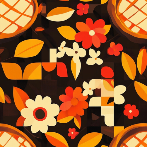 Colorful Abstract Floral Pattern Colorful Abstract Floral Pattern thumbnail