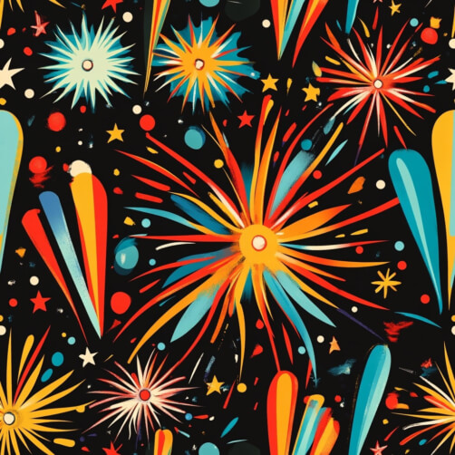 Colorful Abstract Fireworks Design Colorful Abstract Fireworks Design thumbnail