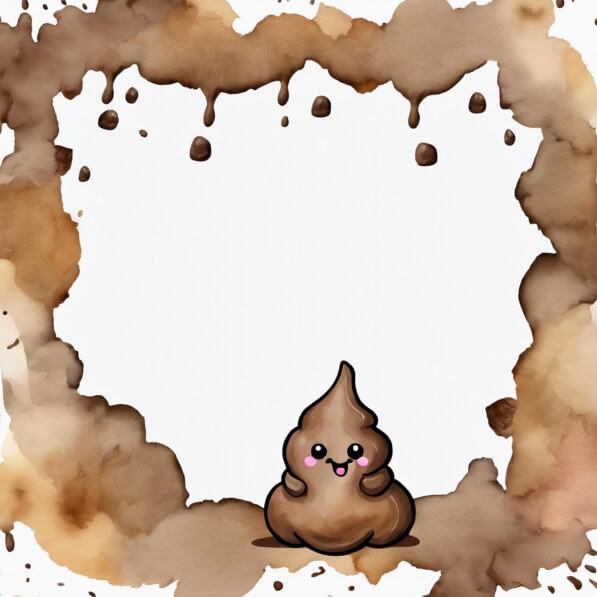 Download Cute Cartoon Poop Character Backgrounds Online - Creative Fabrica