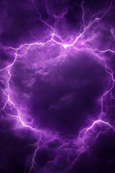 Download Dramatic Purple Lightning in Dark Clouds Backgrounds Online ...
