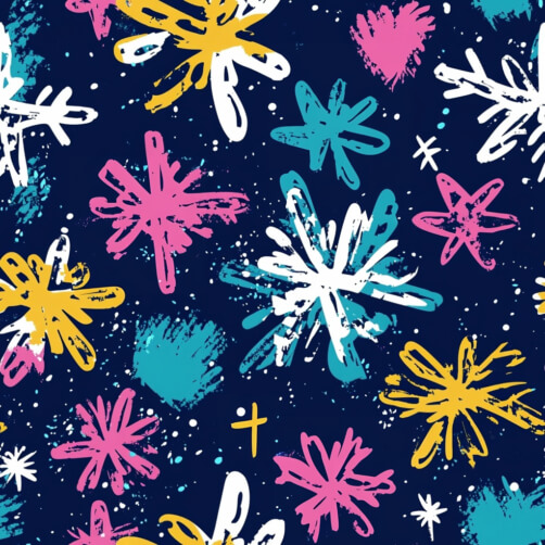 Colorful Abstract Pattern on Navy Background Colorful Abstract Pattern on Navy Background thumbnail