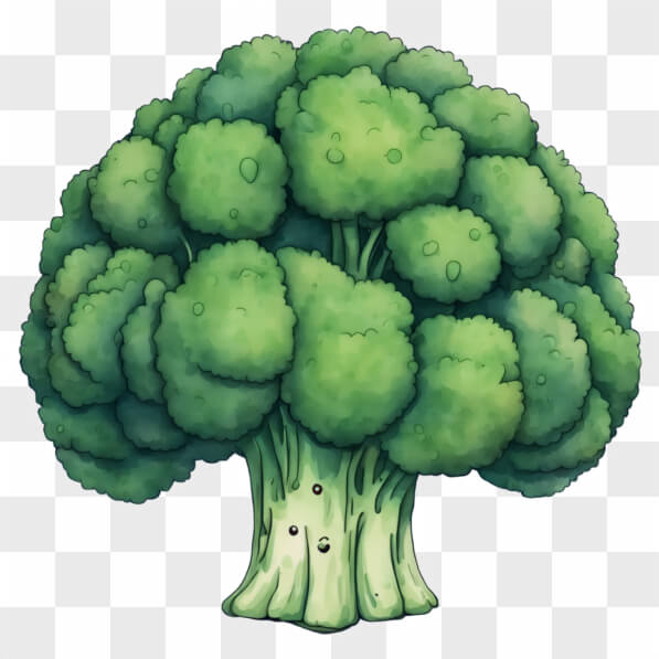 Download Cartoon Broccoli Cartoons Online - Creative Fabrica
