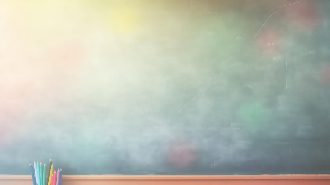 Download Chalkboard in Classroom Environment with Colored Pencils ...