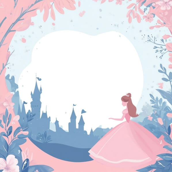 Download Whimsical Fairy Tale Princess with Castle Background ...