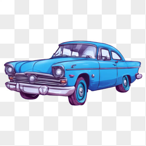 Vintage Blue Car Patterns Vintage Blue Car Patterns thumbnail