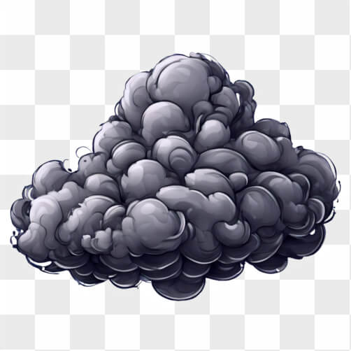 Stylized Gray Cloud Formation Cartoons Stylized Gray Cloud Formation Cartoons thumbnail