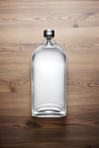 Clear Glass Bottle on Wooden Surface Patterns Clear Glass Bottle on Wooden Surface Patterns thumbnail