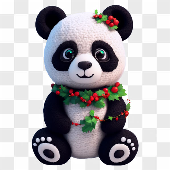 Download Festive Cartoon Panda Cartoons Online - Creative Fabrica