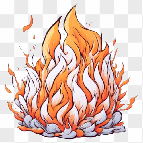 Stylized Fire Illustration Patterns Stylized Fire Illustration Patterns thumbnail