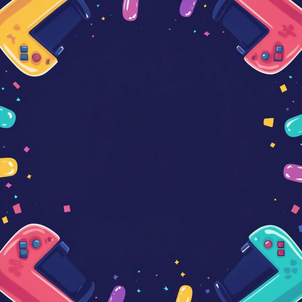 Download Colorful Gaming Controllers Design Backgrounds Online ...