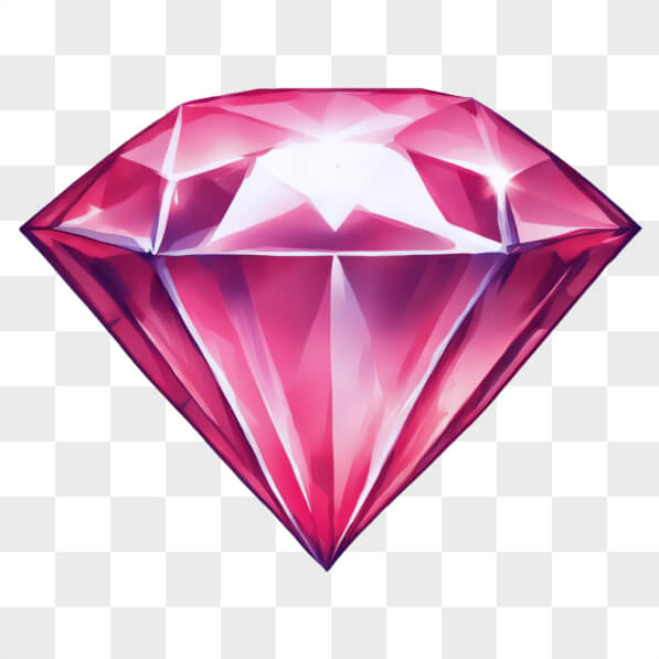 Rotating Diamond Cartoon Download Vibrant Pink Diamond Cartoons Online - Creative Fabrica