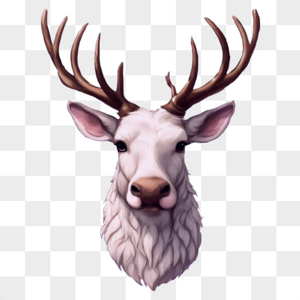 T l charger Illustration D une T te De Cerf Blanc Dessins Anim s En T l charger Illustration D une T te De Cerf Blanc Dessins Anim s En