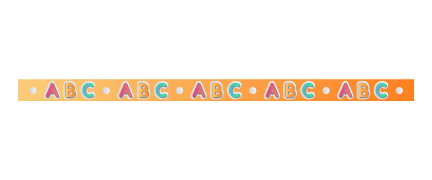 Download Colorful ABC Decorative Strip Borders & Corners Online ...