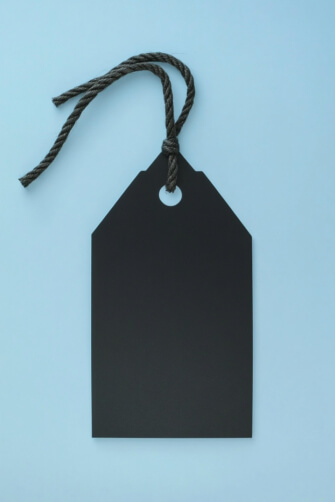 Black Tag on Blue Background Sketches thumbnail
