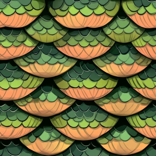 Scale Pattern Design Download Colorful Scaled Pattern Patterns Online - Creative Fabrica