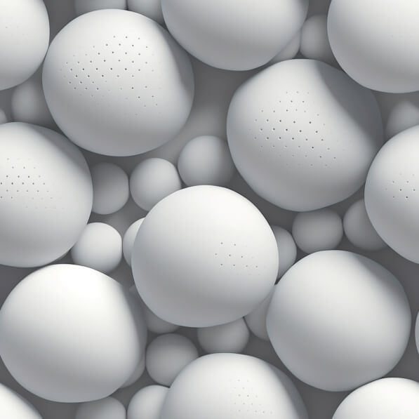 White Sphere Pattern Download Arrangement of White Spheres on Grey Background Patterns ...