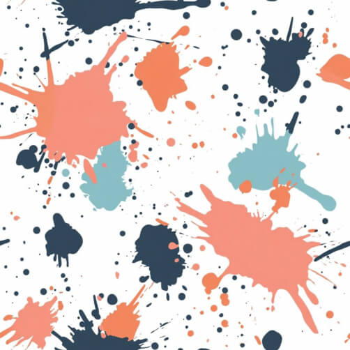 Download Colorful Paint Splash Pattern on White Background Patterns ...