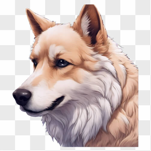 Illustration eines Corgi-Hundes Hintergründe thumbnail