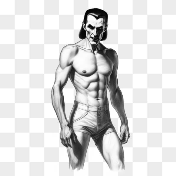 Stylized Muscles Download Stylized Male Character with Muscles Sketches Online ...