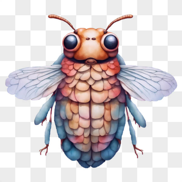 Descarga Ilustración de insectos coloridos Cartoons En Línea - Creative ...