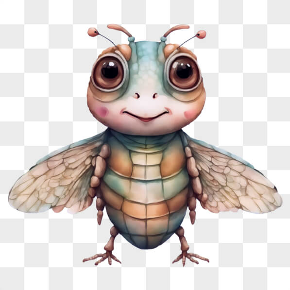 Shivering Cartoon Insect Download Cartoon Insect Personage Cartoons online op Creative Fabrica