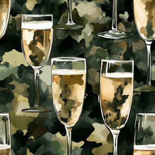 Champagne Glasses Pattern Champagne Glasses Pattern thumbnail