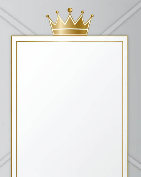 Download Elegant Decorative Frame with Golden Crown Backgrounds Online ...