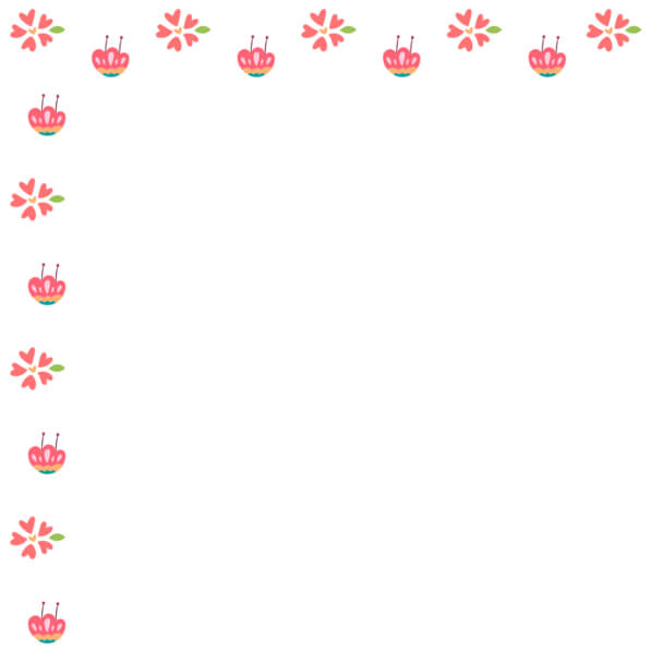 Download Colorful Floral Border Design Borders & Corners Online ...