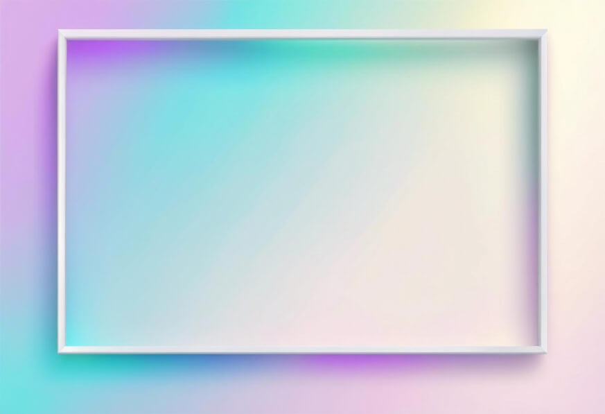 Baixe Moldura Minimalista com Fundo de Gradiente Suave Backgrounds ...