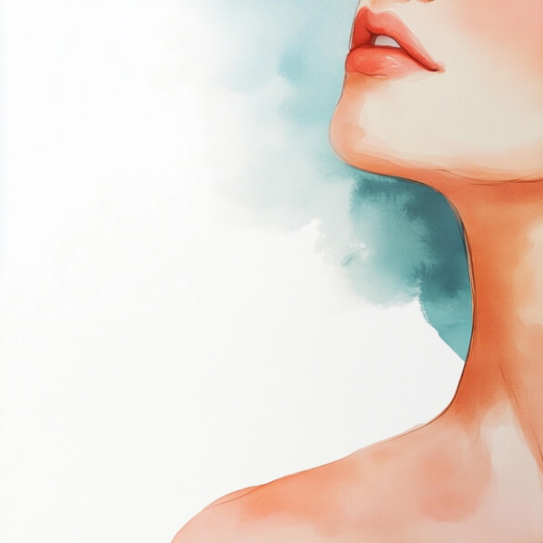 Download Artistic Representation of a Woman's Profile Backgrounds ...