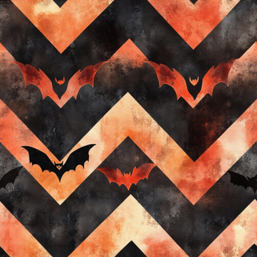 Halloween-themed Bat Pattern Halloween-themed Bat Pattern thumbnail