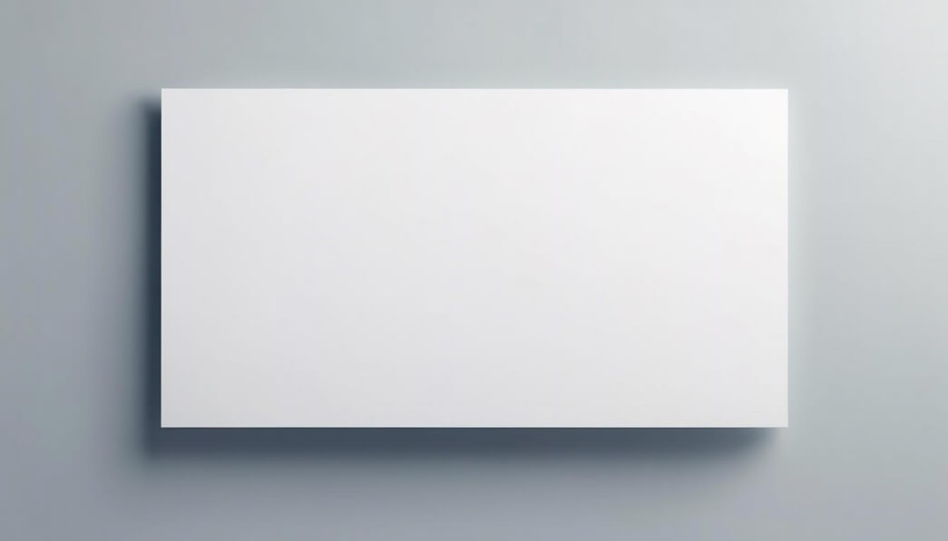 Baixe Retângulo Branco Minimalista em Fundo Cinza Mockups - Creative ...